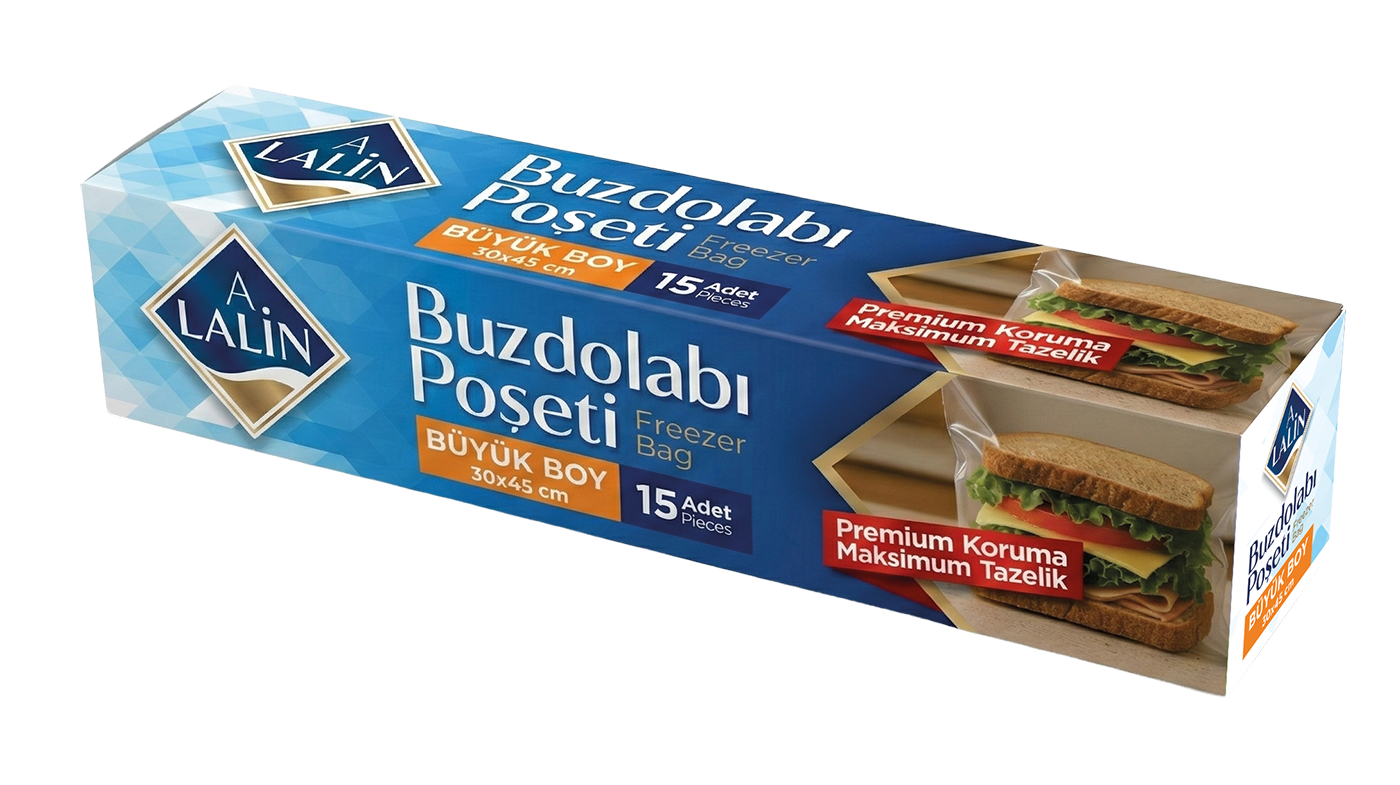 Buzdolabı Poşeti Büyük 15 li (30x45)